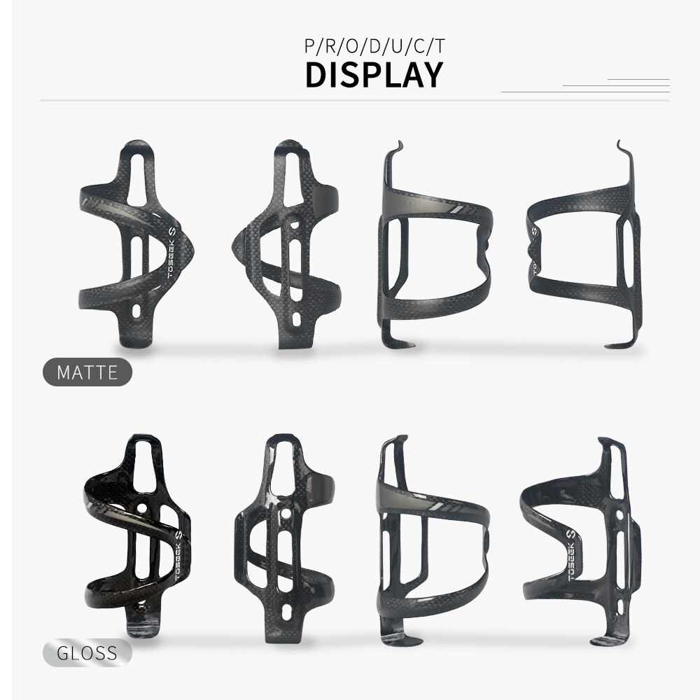 Road Bicycle Bottle Holder Carbon Bottle Cage 3K full Carbon Fiber MTB Mountain Bike Water Bottle Cages Super Light
