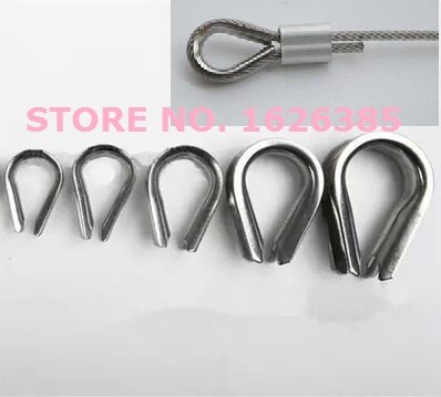 M18--M25 galvanized steel wire rope thimble part ring rigging hardware