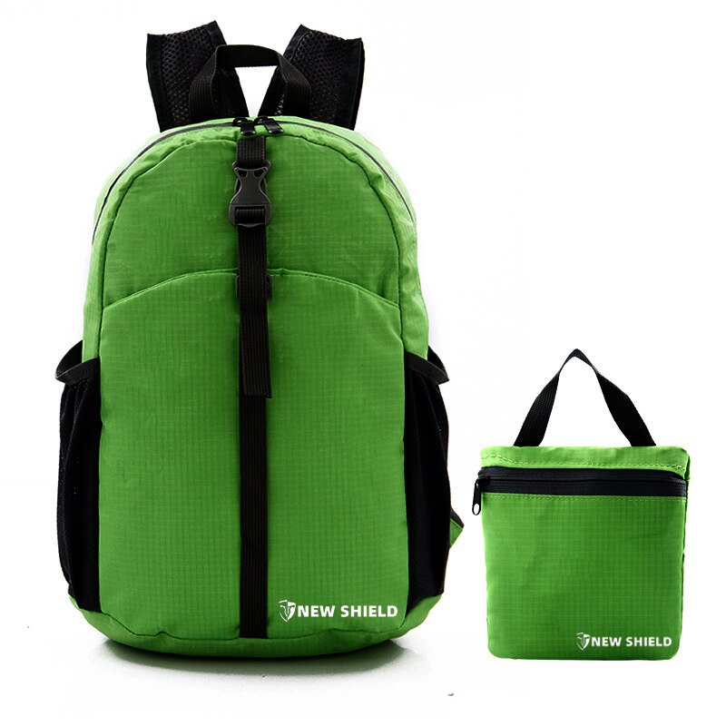 Unisex Casual Daypacks Schoudertas City Tassen Outdoor Rugzak Travel Knapzak Vouwen Rugzak: Green