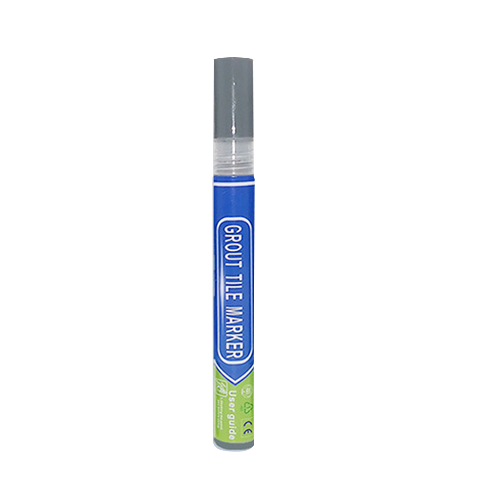 Flise styling pen badeværelse vandtæt og meldug fugemærke reparations pen: Grå