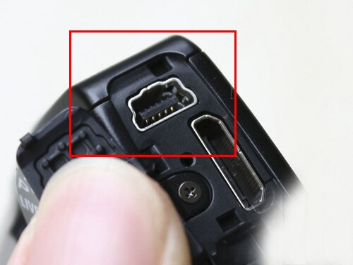 MINI USB 6 PIN to AV RCA Digital Camera Camcorder Cable for Canon