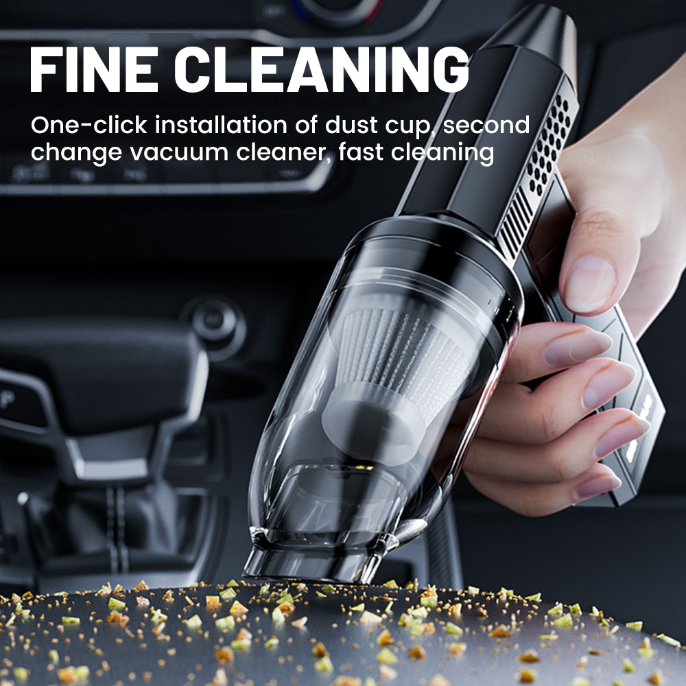 Mini Air Blower With Extra Vacuum Kits 130000RPM Turbo Jet Fan Wind Speed 52m/s Electric Blower Vacuum Cleaner Brushless Motor