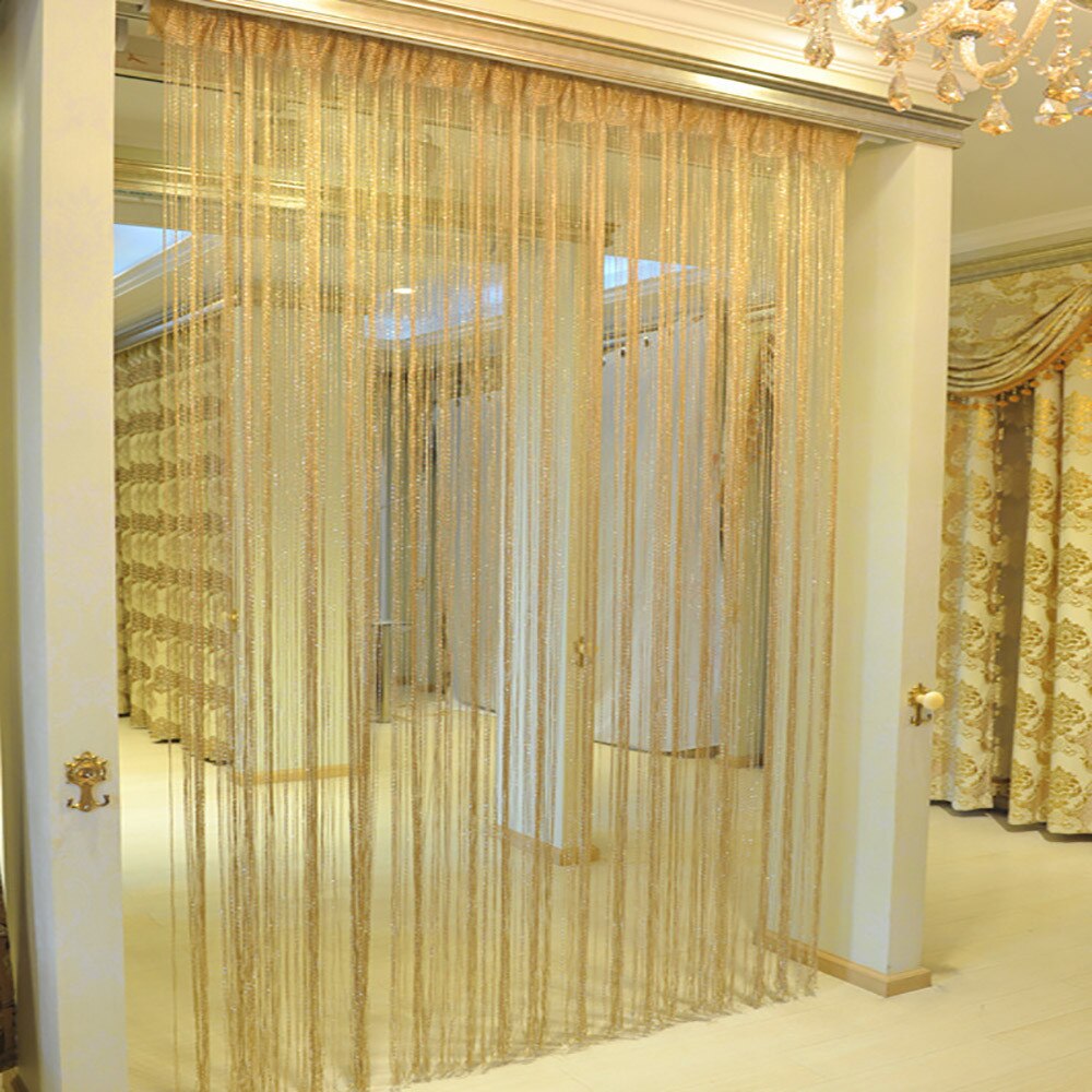String Curtains Patio Net Fringe for Door Fly Screen Windows Divider Cut To Size String curtain panels Easy to fit