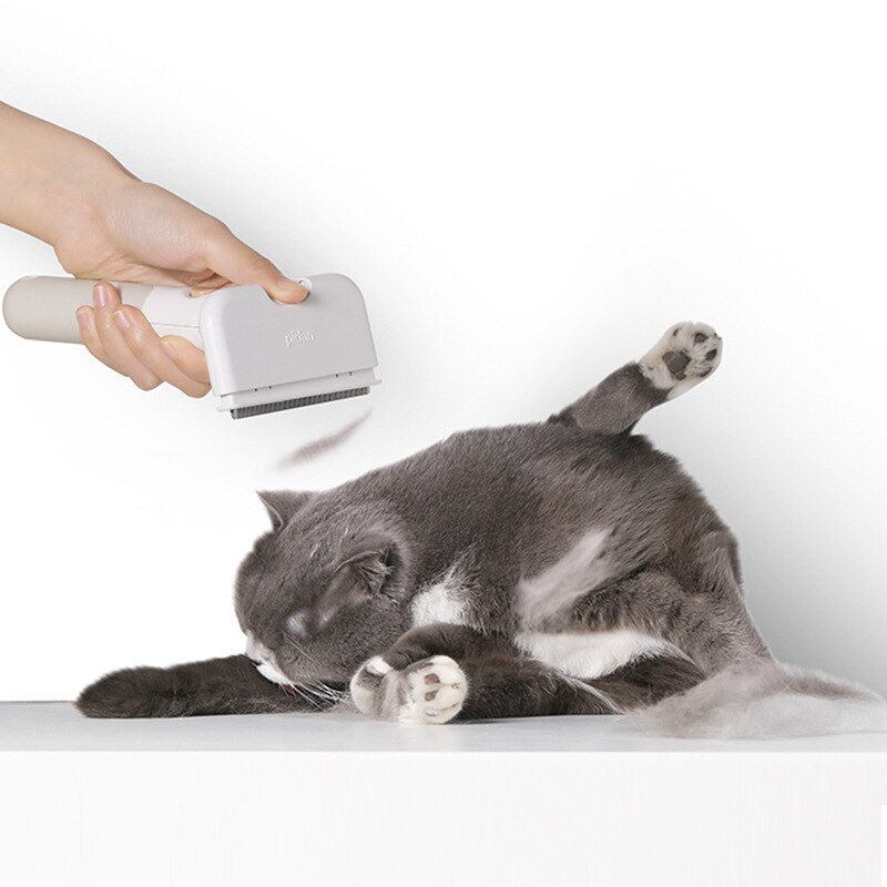 Husdjur kam katt hund hårborttagning kam hårborttagning borste fem lägen släta kam tänder skadar inte katter produkter för husdjur