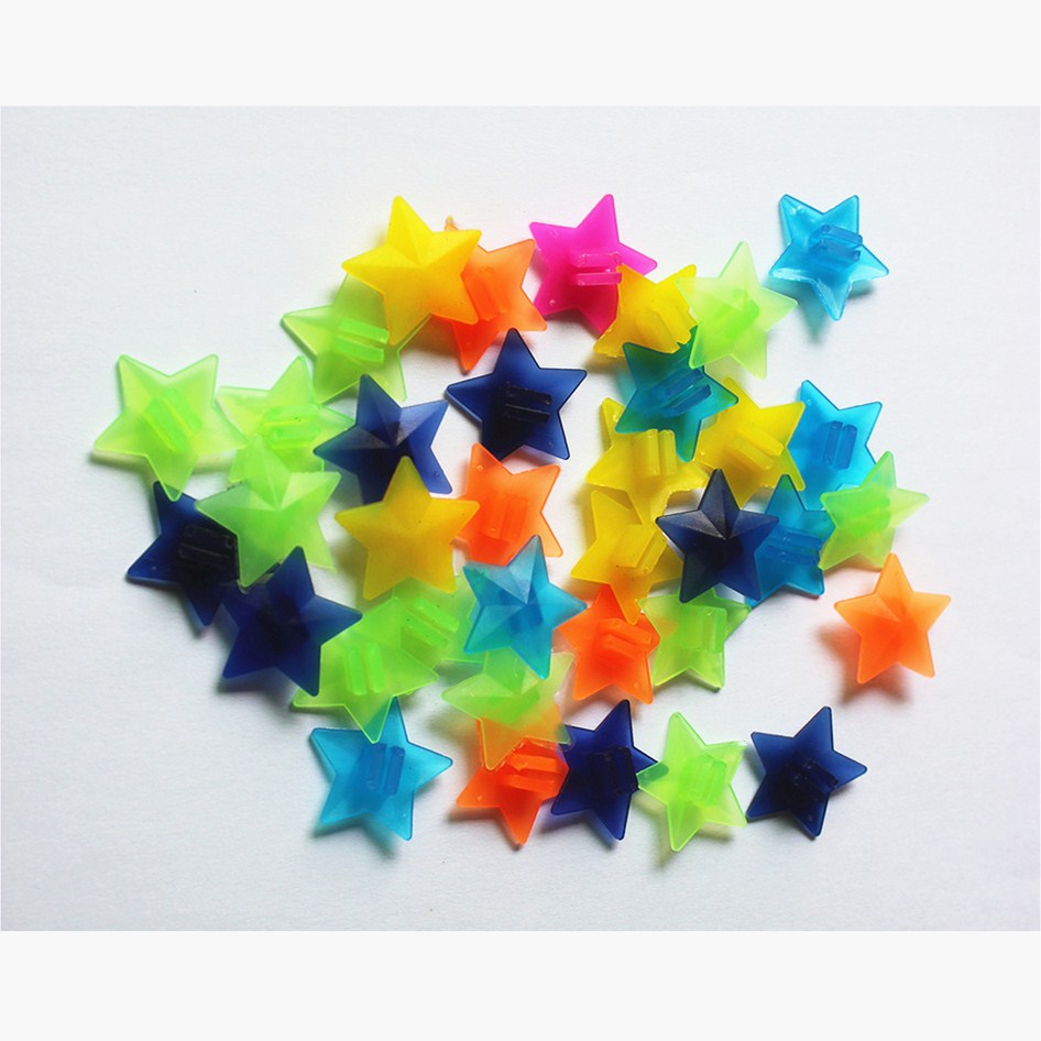 36pcs/bag Bicycle Wheel Plastic Spoke Bead Children Kids Clip Colored Decoration For Bike Road Mountain Bicycle Random Color