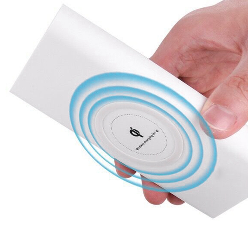 QI Wireless Power Bank 10000MAh Wireless Charger Power Bank (White)