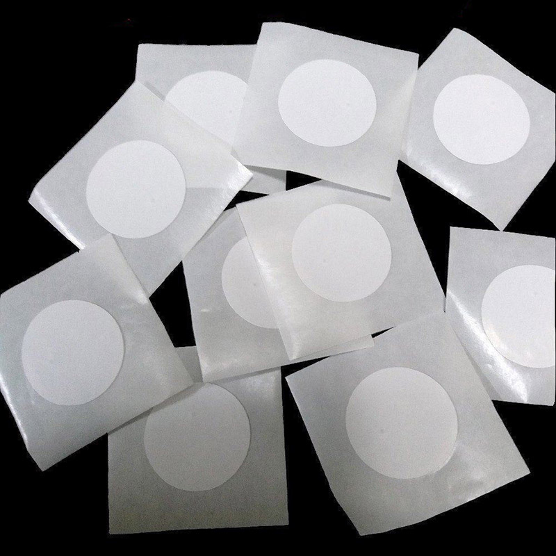 10pcs NFC Tags Sticker 13.56 MHZ 25mm Chip Universal Durable For Mobile Phone DU55