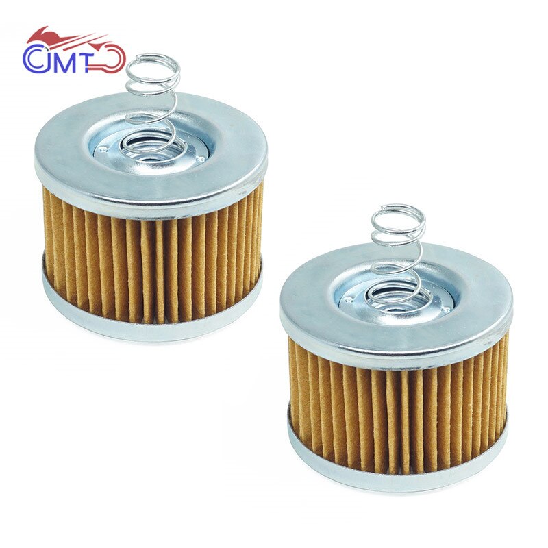 For Bajaj 100 Boxer CT100 115 Caliber 130 Boxer BM150 135 Pulsar Oil Filters Motorcycle Engine Parts: 2 Pieces