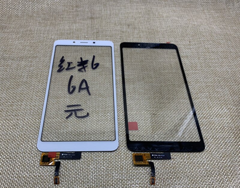 äußere Bildschirm Für Xiaomi Redmi 6/Redmi 6A Digitizer Sensor Vorder berühren Tafel LCD Anzeige Aus Glas Abdeckung Reparatur ersetzen Teile