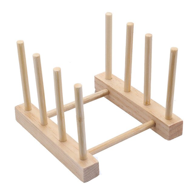 9/4 schicht Bambus Gericht Gestell Abtropffläche Trocknen Abtropffläche Lagerung Halfter Stehen Küche Schrank Organizer für Gericht/Platte/Schüssel/tasse: 4 Schichten