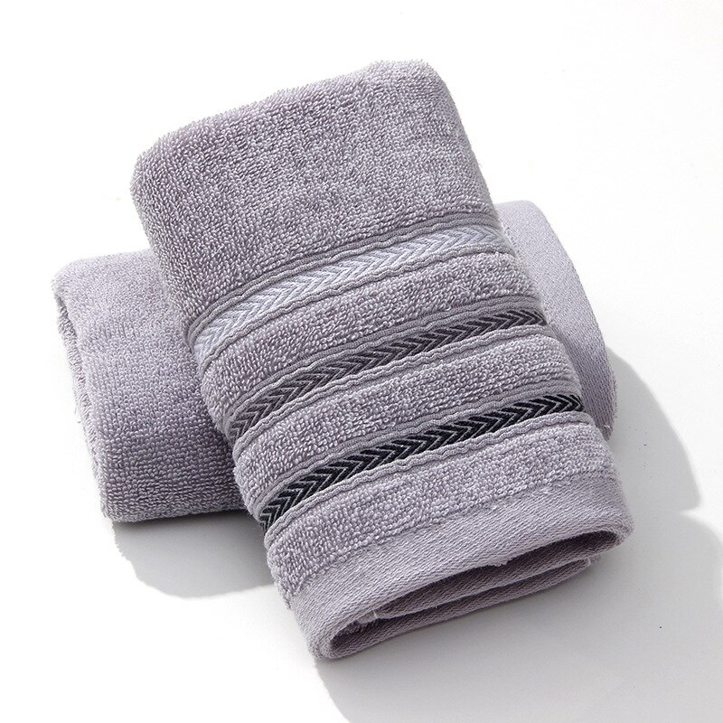 Cotton Horizontal Bar Towel Lovers Face Towel Household Soft Water Absorbent Adult Lovely Bath Towel Towels Bathroom Microfiber: 4