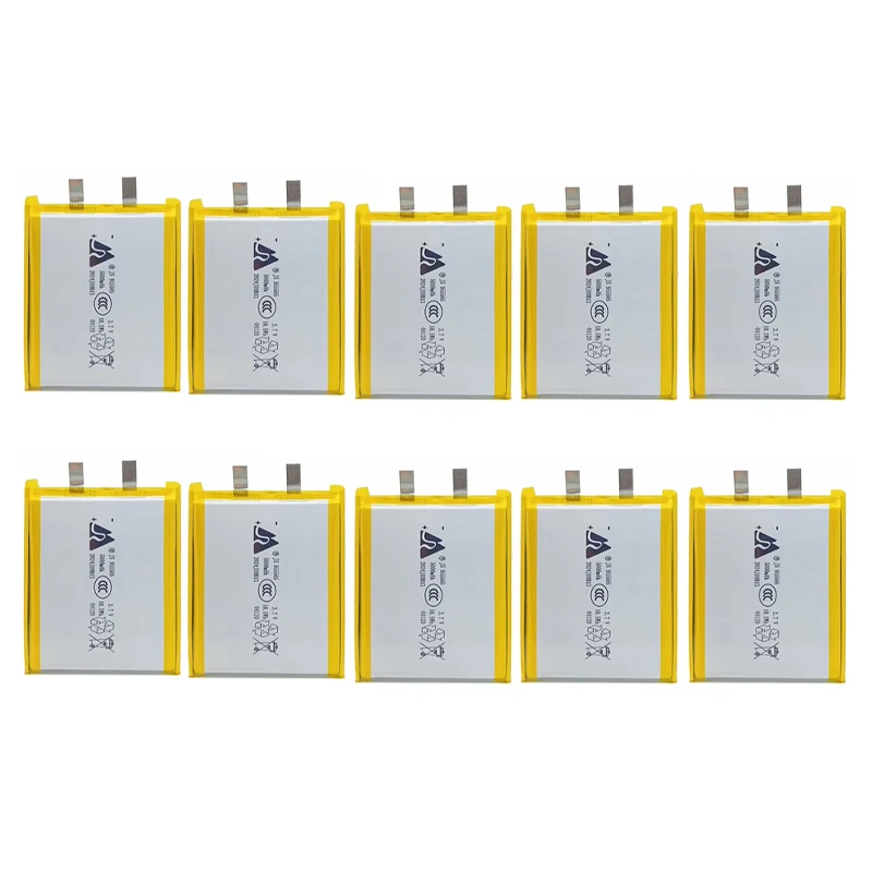 3,7 V 5000 mAh 955565 Lipo-Akku, wiederaufladbare Lithium-Polymer-Akkus für mobile Powerbank, GPS-Locator, Kamera, Tablet, PC, DVD: Silber