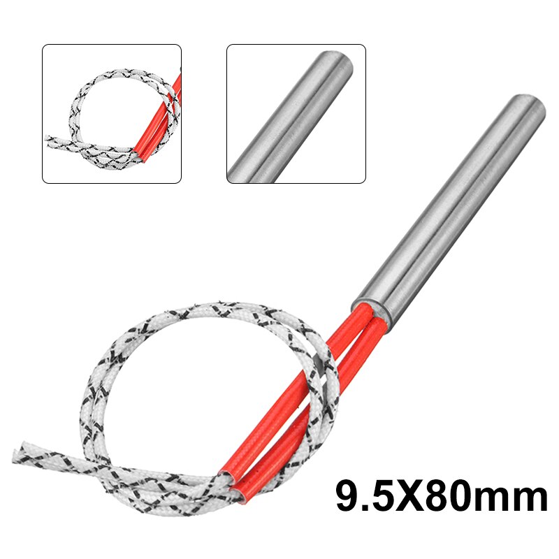 Mayitr Duurzaam Cartridge Verwarmingselement Heater AC110V 300 W High-density Elektrische Verwarming Buis Voor Mold Lassen Verwarming 9.5 * 80mm