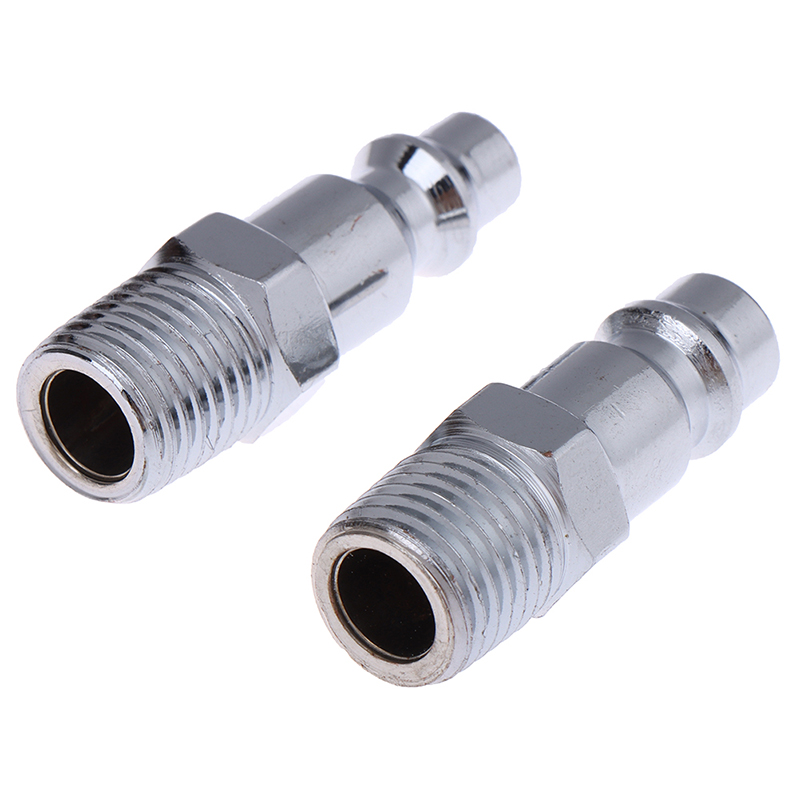 1/4" externe draad pneumatische snelkoppeling mannelijke connector Amerikaanse EU-stijl gezamenlijke connector