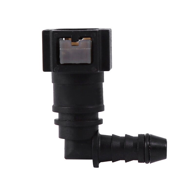7.89 / 9.89 / 11.8 Car Fuel Hose Coupler Quick Release Connect Connector Nylon Fuel Line Rubber Hose Coupler Car Accessories