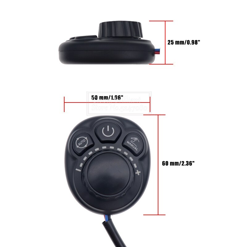 12V/24V Car Parking Heater Controller Knob Switch Truck Track Air Diesel Heater Fuel filling manual mode Timing start or stop