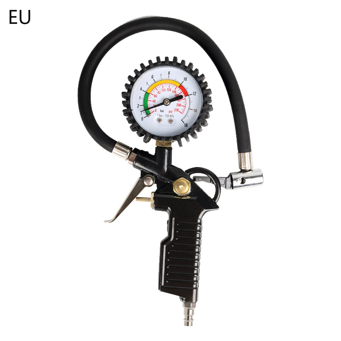 0-220 psi bil digital lcd-skærm luftdæktrykmåler bil dæk lufttryk inflator gauge monitor eu / us / ja: Type  a 1