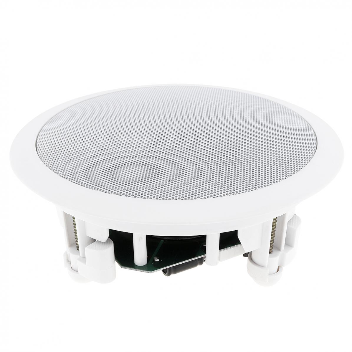 CSL-718 25W Coaxial Fixed-resistance Ceiling Speaker Background Music Speaker Ceiling Sound for Home / Cafe / Supermarket