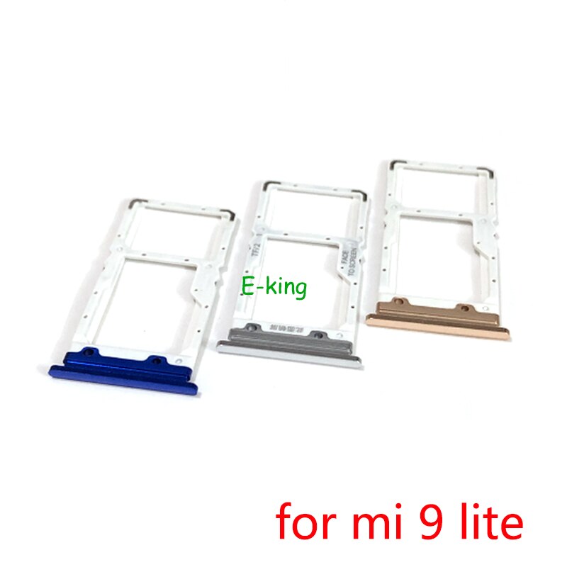 For Xiaomi Mi 9 9se Lite Sim Card Slot Tray Holder Sim Card Reader Socket