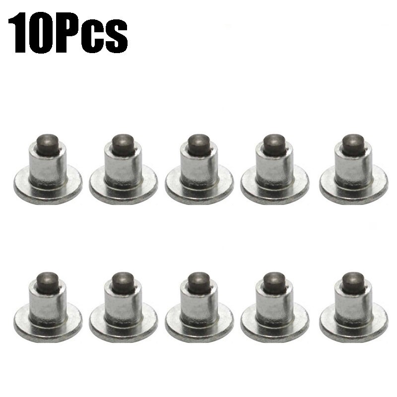 30Pcs Winter Car Wheel Tire Studs Anti-Slip Stud Universal Snow Spikes Tire Cleats for Trucks Auto Motorcycle Bike Vehicles Shoe: 10pcs
