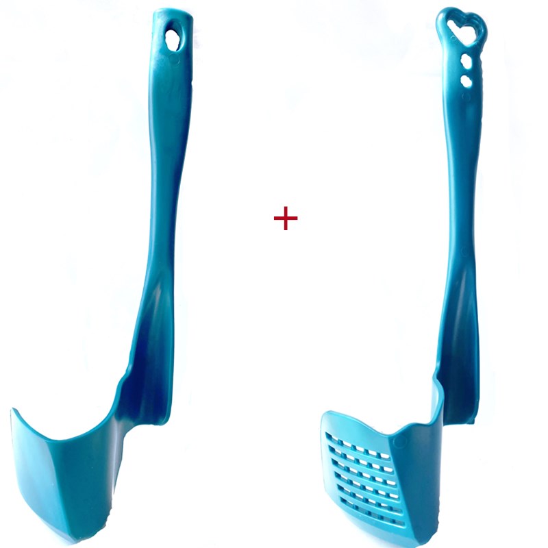 Espátula giratoria para cocina Thermomix TM6/TM31/TM5, procesador de alimentos para porciones, accesorios de cocina Termomix, herramienta de cocina, 4 Uds./2 piezas: Negro