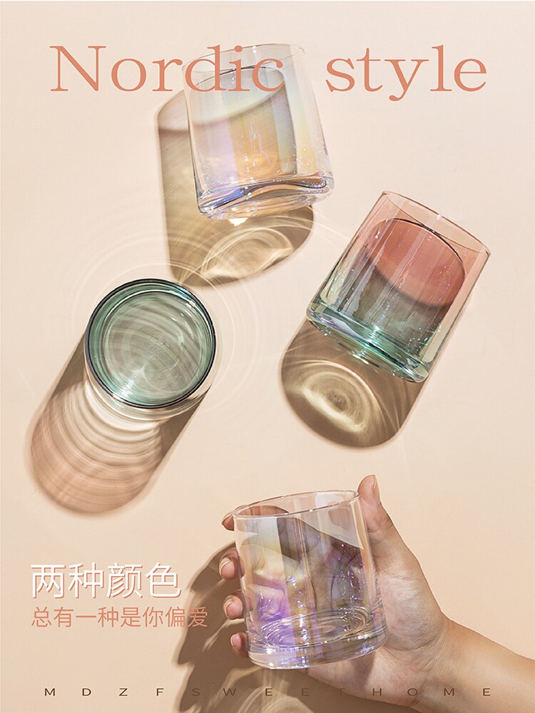 Household water cup high value glass whisky wine cup drink cup set whiskey glass lot