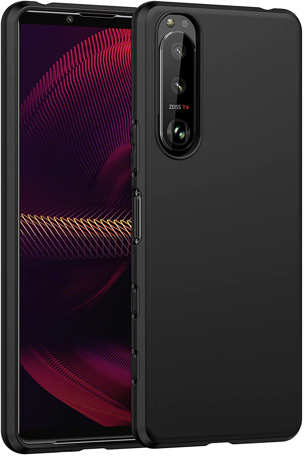 Custodia morbida antiurto in TPU nero per Sony Xperia 1 5 10 II III pro-i