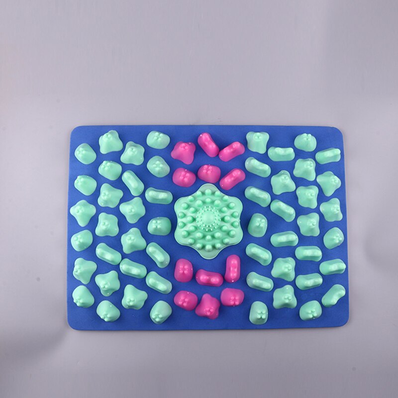 Tapis d&#39;acupression pour pieds, plaque de Massage des pieds, réflexologie, marche et pieds, antidérapant, jeu de plein air, soins de santé