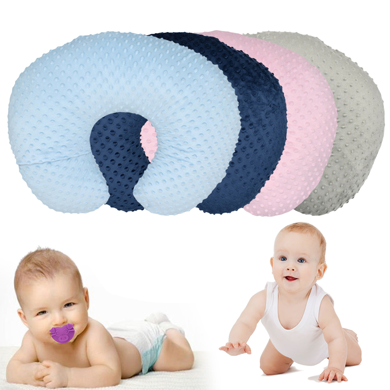 Süper yumuşak U tipi bebek besleme emzirme yastık kılıfı çok fonksiyonlu düz renk çıkarılabilir yastık Dropshipping