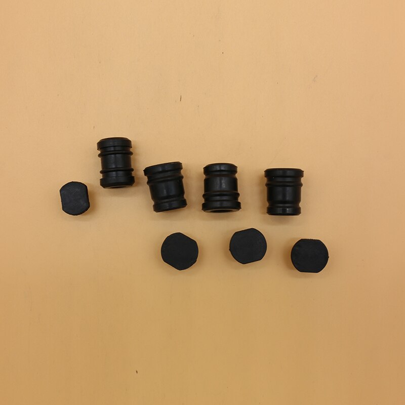 3PC Large w/ 1pc Small AV Bufffer Mount Plug Caps Fit For STIHL MS210 MS230 MS250 021 023 025 Chainsaw Replacement Parts