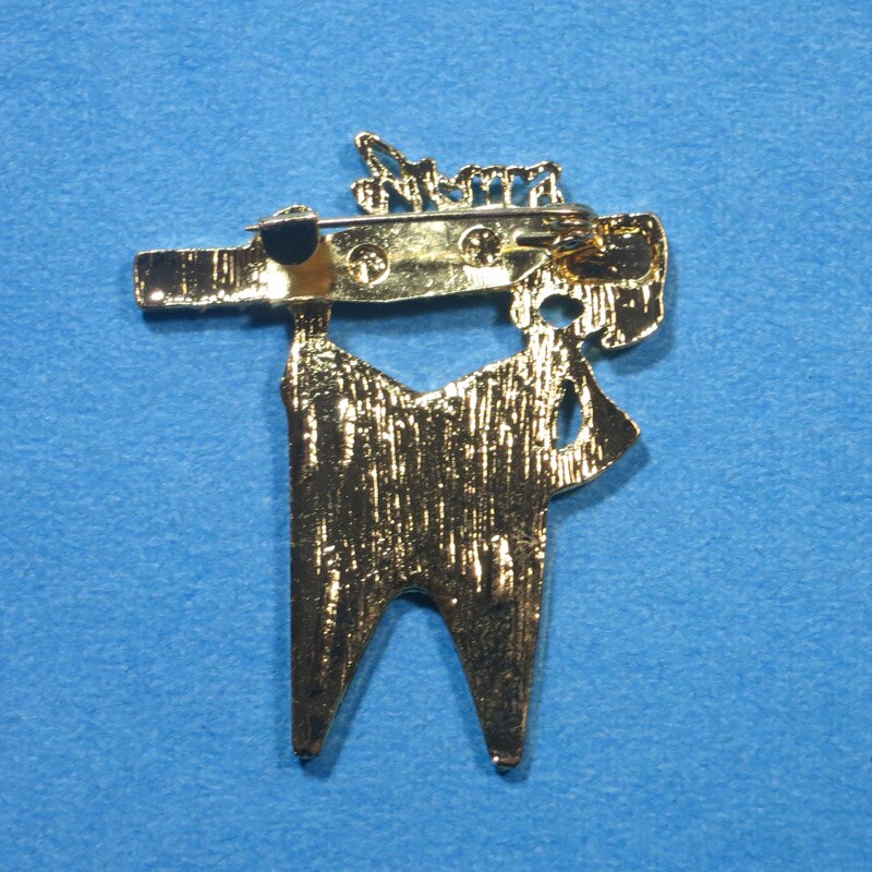 Insignia Dental simle, de clínica Dental, forma de diente de Metal, broche con de Molar, insignia de dentista, higiénico, accesorios de Adorno