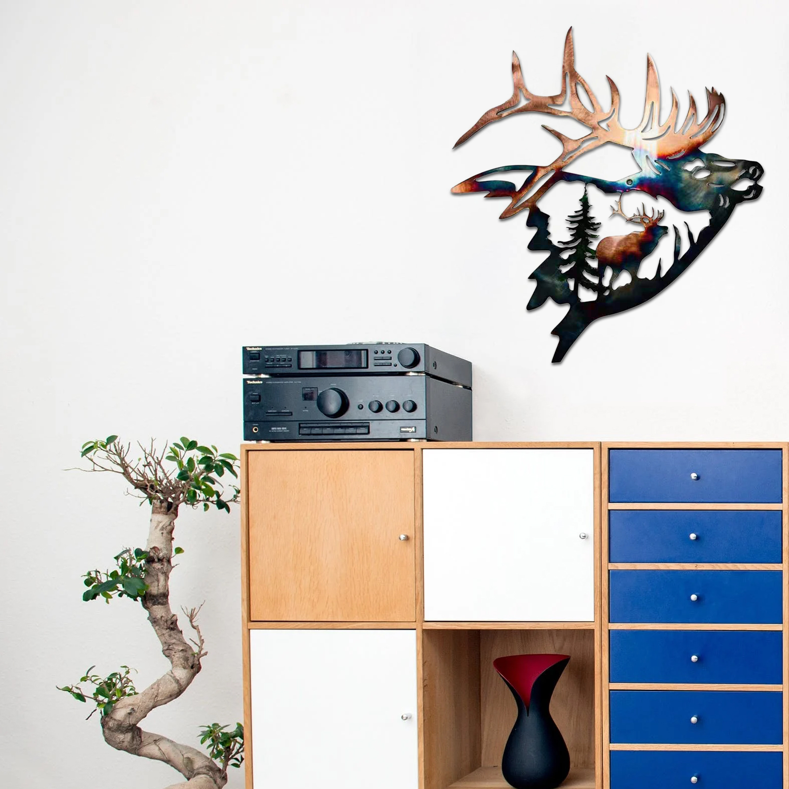 Store Decoration Metal Art Saw Metal Cut Hand Saw Metal Art Personality Wall Decoration Home Club Coffee