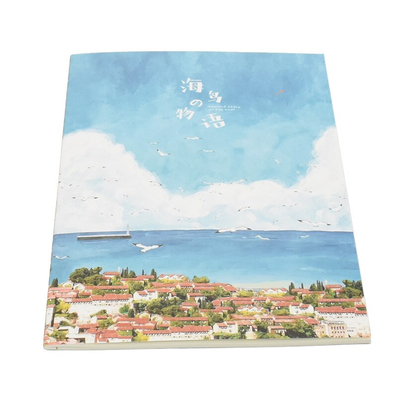 2 pcs of 16k fresh notebook soft cover B5 large notebook for school and office use: type2