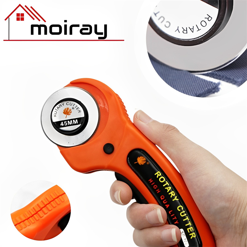 45MM LeatherCraft Rotary Cutter Leather Cutting Tool Fabric Cutter Circular Blade DIY Patchwork Naaien Quilten voor Leather Tool