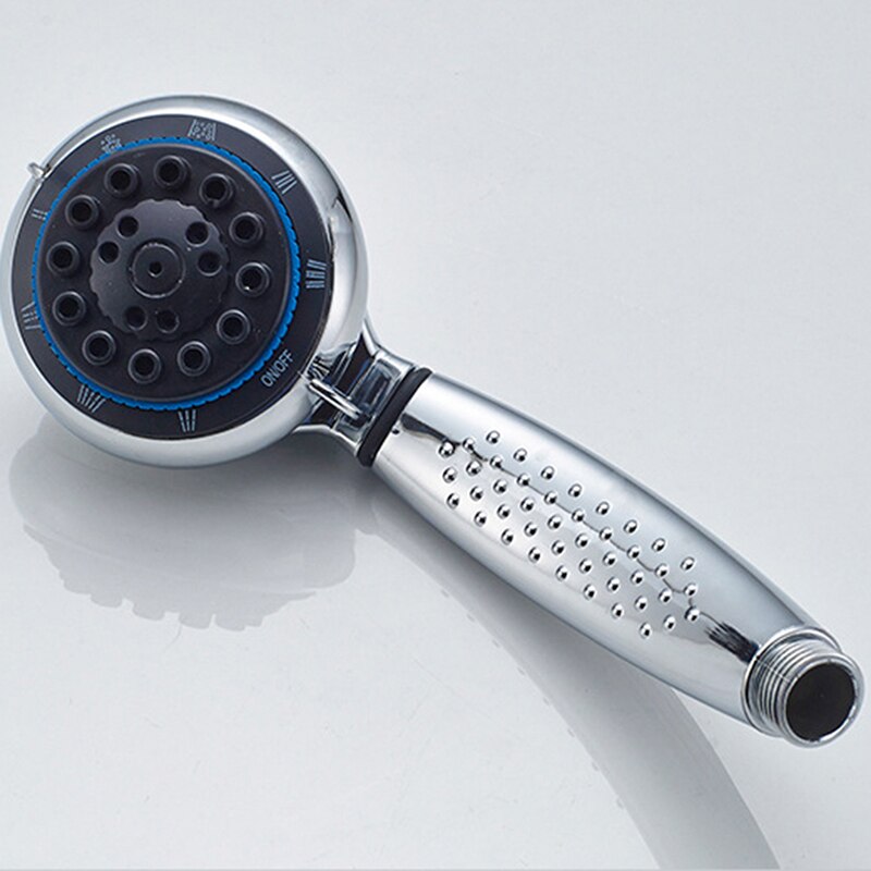 ABS Plastic Bathroom Shower Head Big Panel Round Rain Head Water Saver Classic Showerhead Home Improvement: Default Title