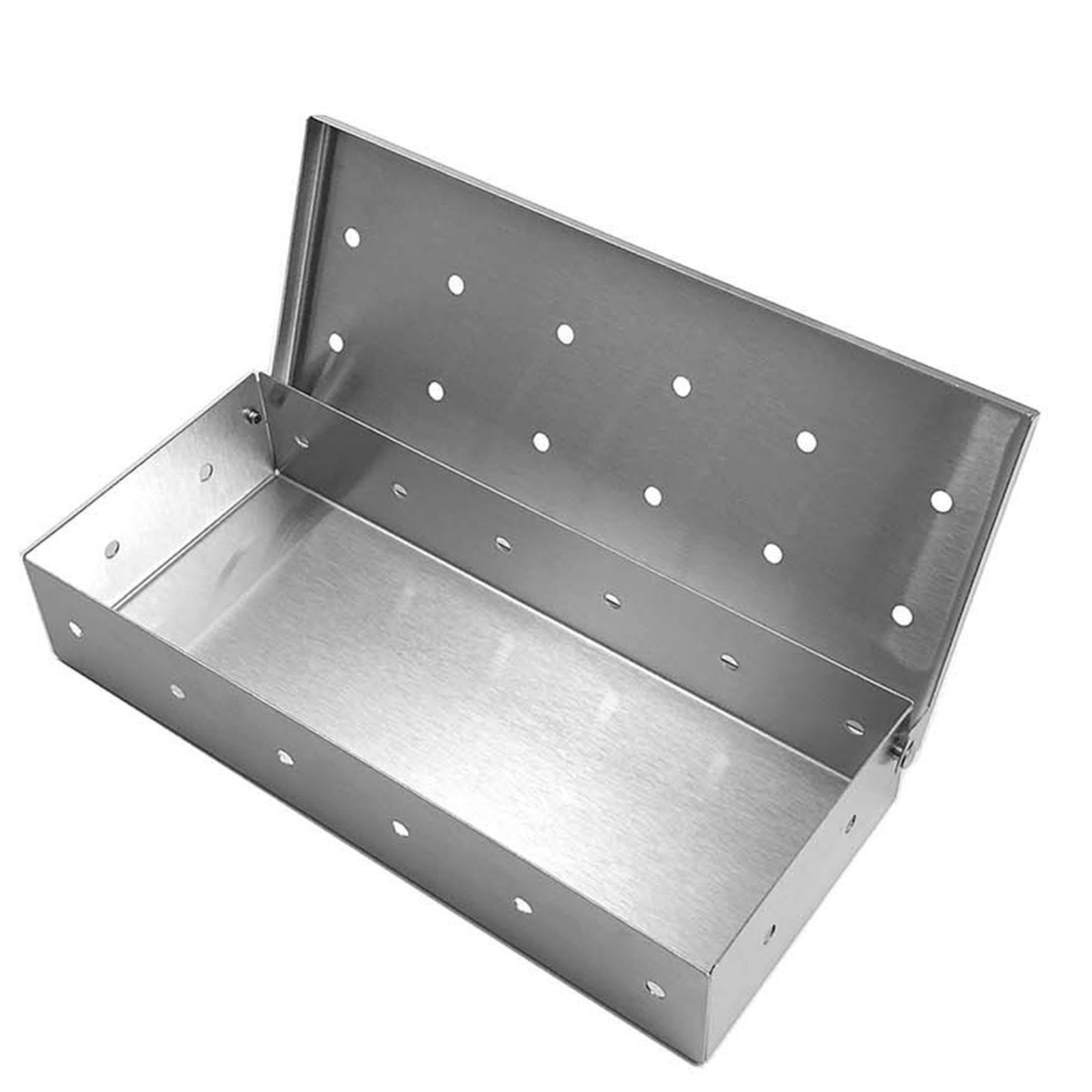 BBQ Accessories Outdoor Stainless Steel Smoker Cold Smoke BOX Barbecue Smoke Box Barbecue Grill Smoking Barbacoa for Kitchen