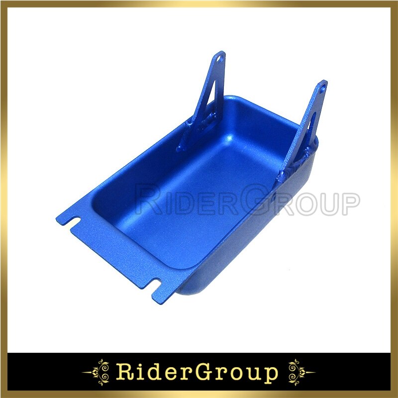 Aluminum Sump Guard Oil Catch Tank Tray For Pit Dirt Bike Supermoto: Blue