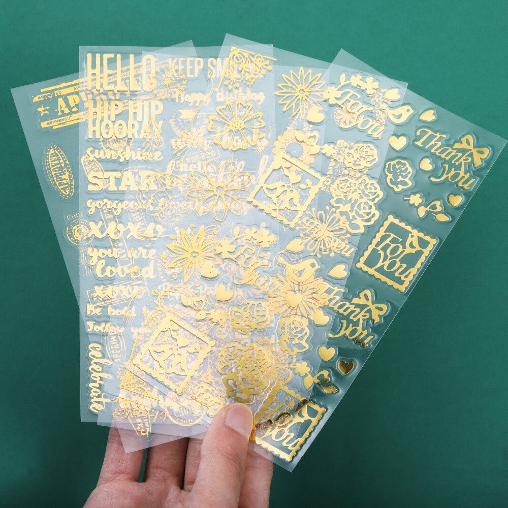 transparent Dekor Aufkleber Epoxid Harz Formen Füllstoff für DIY Silikon Formen Füllungen Handwerk Telefon fallen Liefert Accesscorues