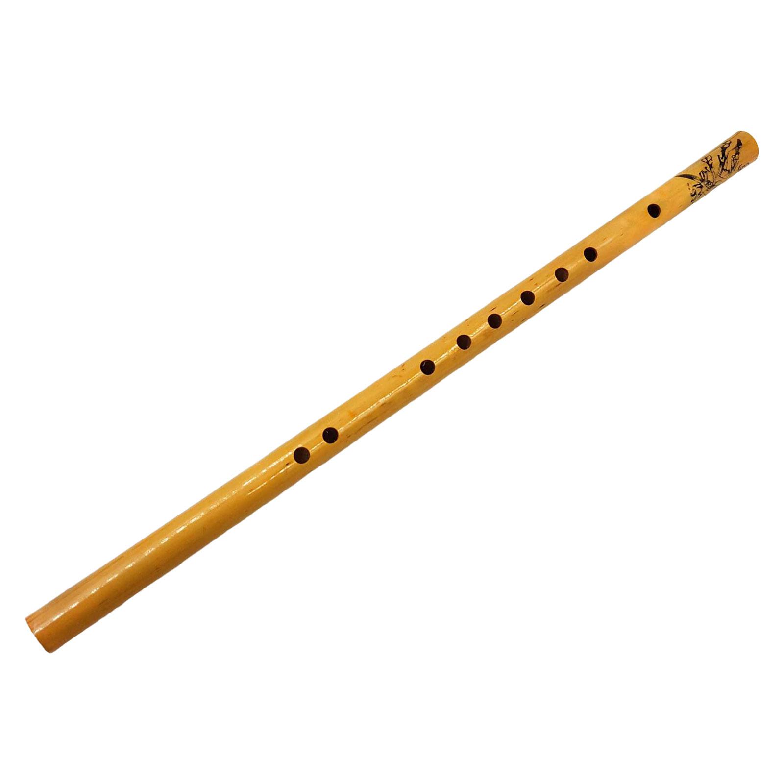 Flauta de bambú con 9 agujeros para banda flautista, fácil de aprender, portátil Premium, flauta Vertical, instrumentos de viento de madera, instrumento musical