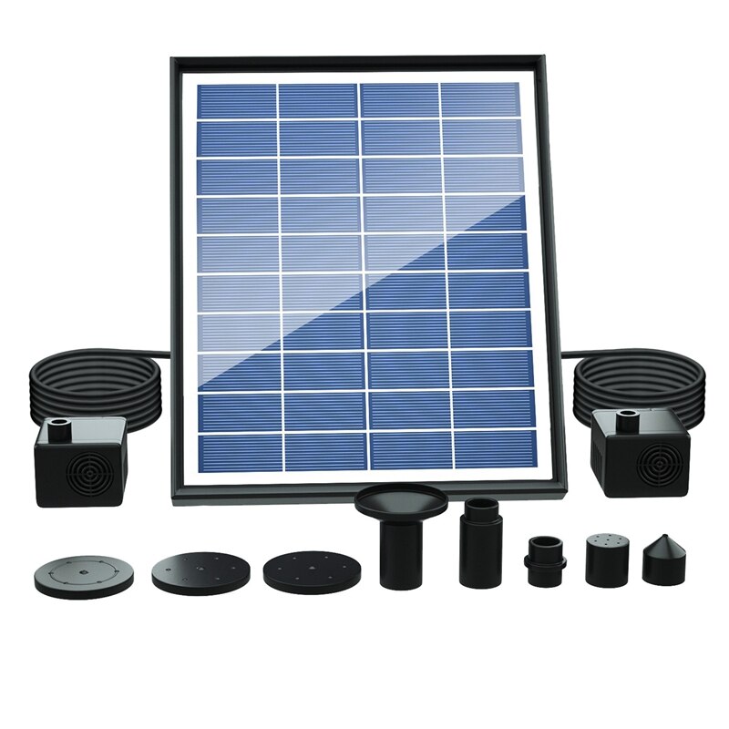 Solar Fountain Pump Water Pump Garden Floating Pump Energy Storage