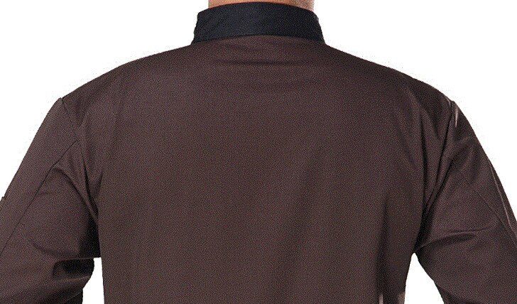 neue stil 3 farben unisex Koch kleidung Kellner mann und frau Uniform Kochjacke Restaurant arbeit kleidung