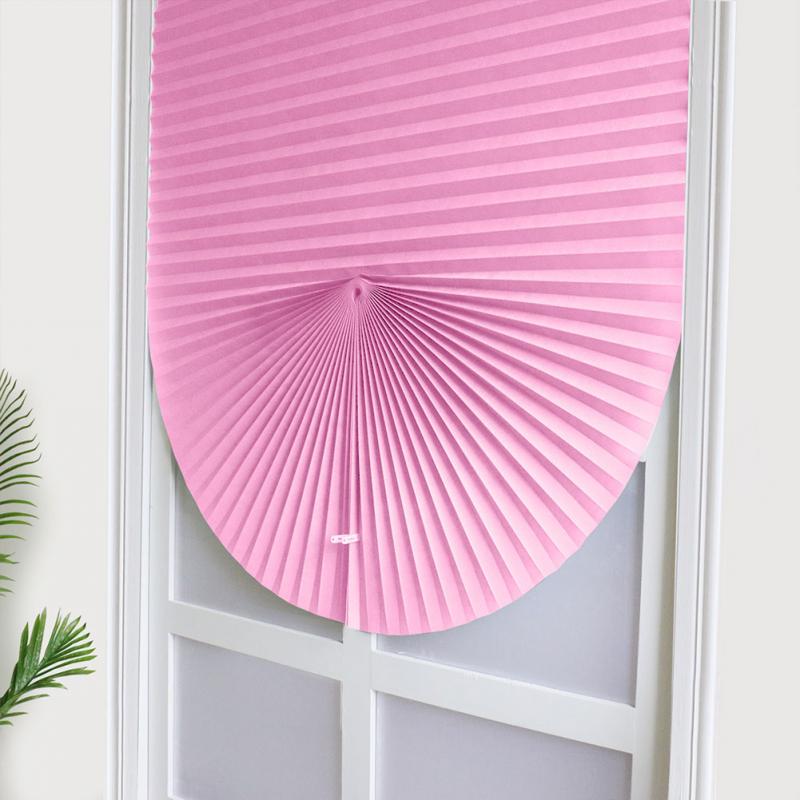 Pleated Blinds Half Self-Adhesive Blackout Windows Curtains for Bathroom Kitchen Balcony Shades Office Lliving Room Blind #