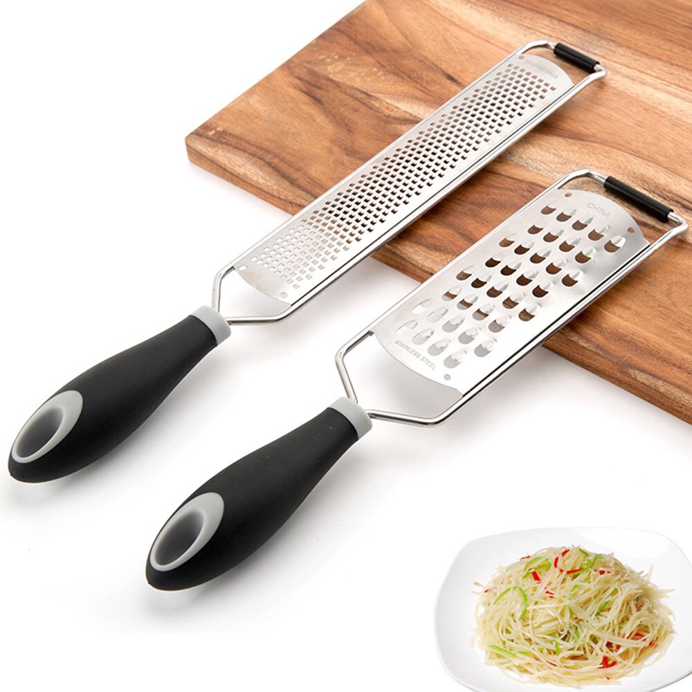 Multifunctional Stainless Steel Cheese Grater Lemon Fruit Peeler Avocado Micro Planer Vegetable Tool Kitchen Gadget
