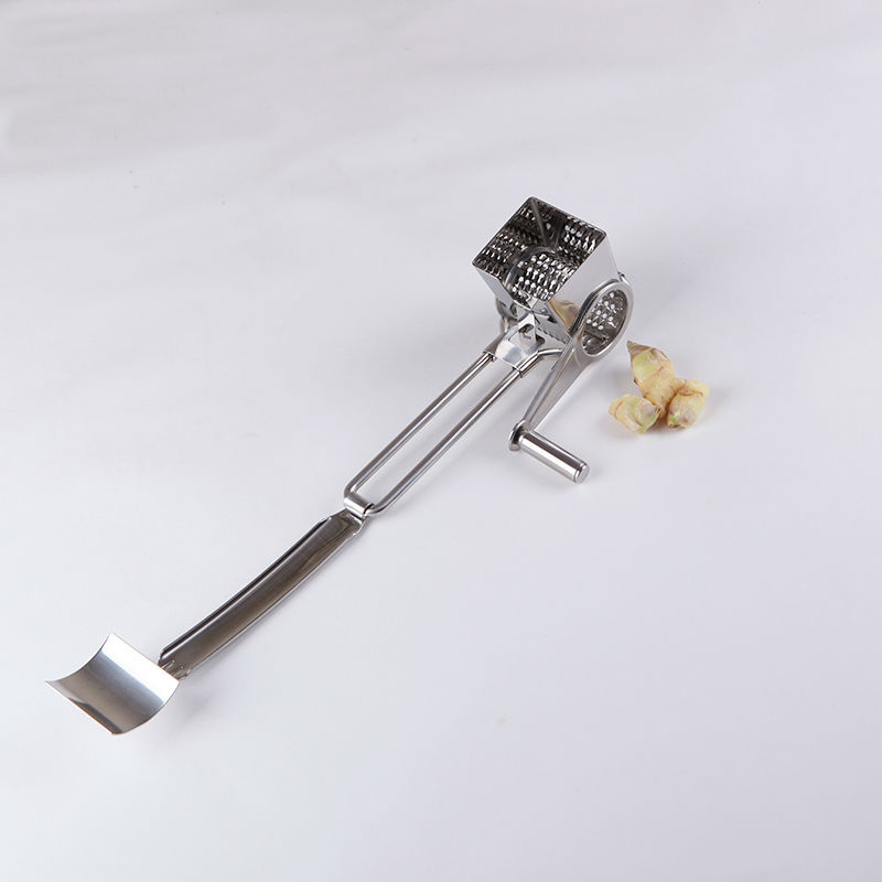 XMT-HOME Kitchen tools cheese grater slicer shreds drum Stainless steel manual ginger juice graters
