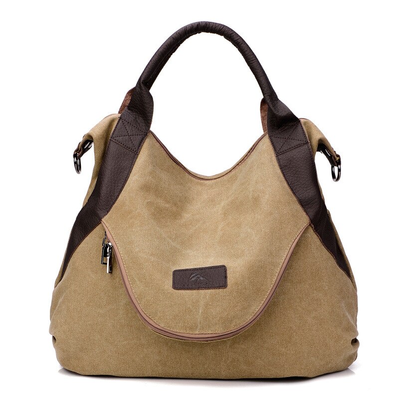 Unieke Vrouwen Handtassen Nylon Waterdichte Canvas Top Handvat Tassen Modieuze Eenvoudige Messenger Bag Postman Bag: khkai