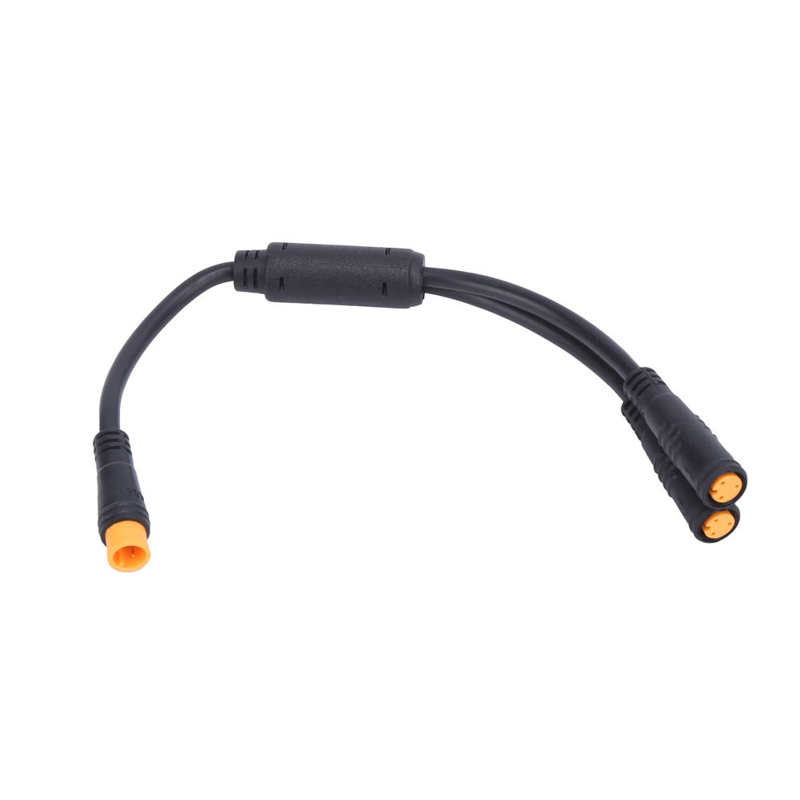 Gear Shift Sensor Cable Shift Sensor 33.5cm Long with 21/52cm 1T2 Brake Splitter for Bafang Mid Mount Motor Conversion: 1T2 Cable