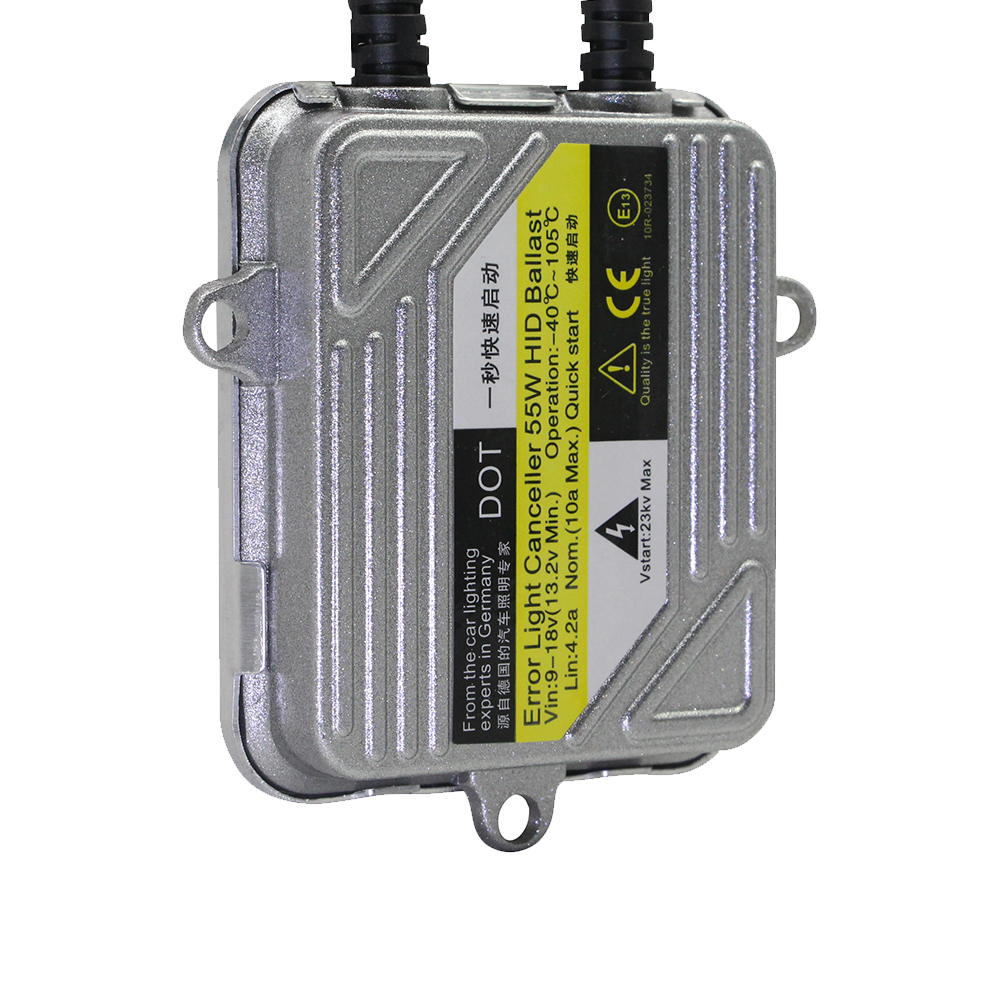 HID Xenon Ballast 12V 55W Slim Digital Ballast Block Electronic Ignition For Xenon Bulb H7 H4 H1 H3 H11 9005 9006 9007 880 881