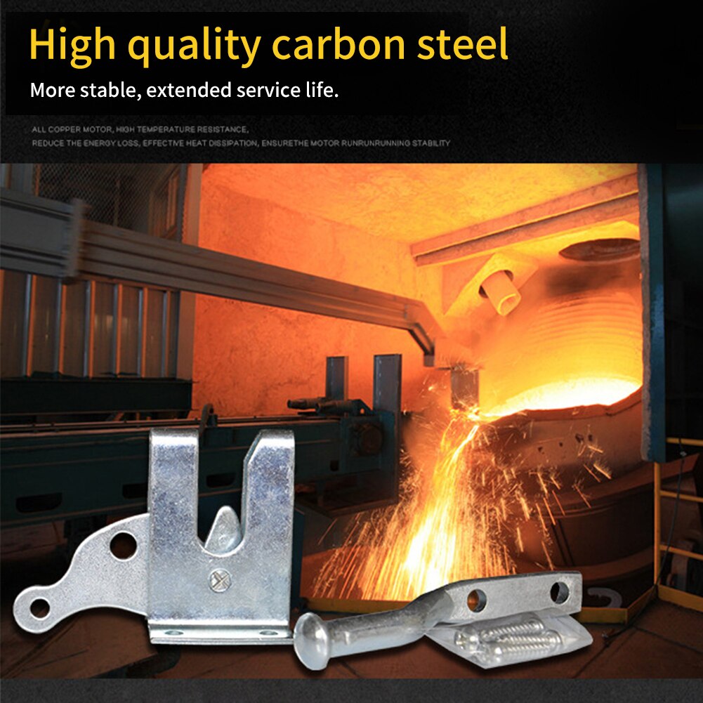 Carbon Steel Auto Lock Home Furniture With Screws Holder Door Catch Cabinet Hardware Closer Latch Stopper Heavy Duty Wardrobe