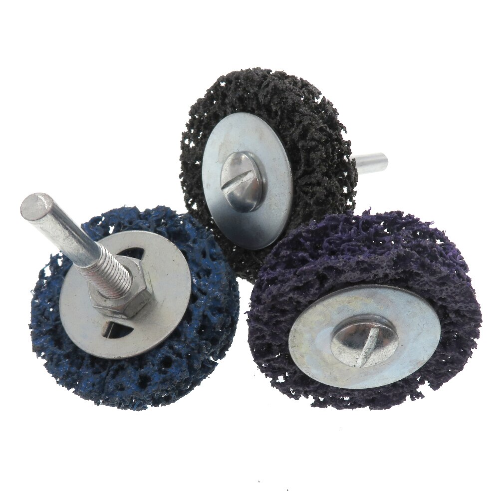 3pcs Strip Discs Abrasive wheel Paint Rust Removal Clean Grinding Wheel Paint Rust Removal Clean For Angle Grinder