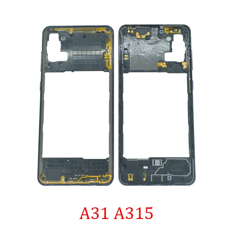 Middle Frame For Samsung Galaxy A31 A315F A315G A315N A315 Original Phone Housing Center Chassis Case With Buttons